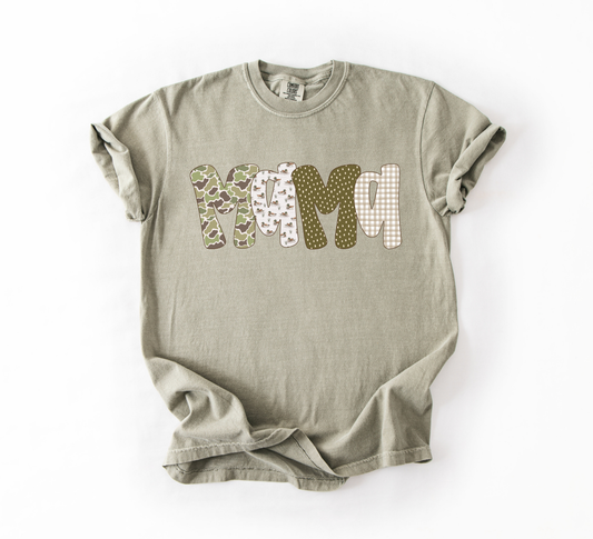 Camo & Ducks MAMA Tee