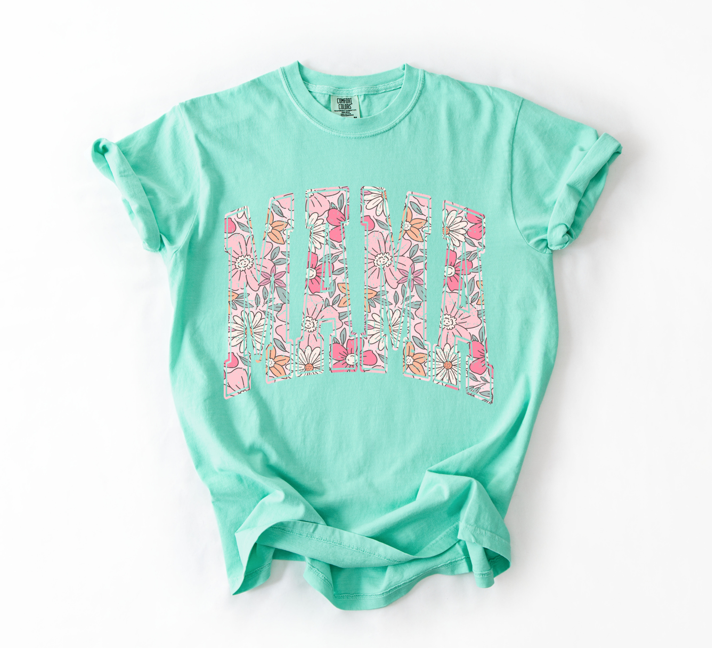 Floral MAMA Tee