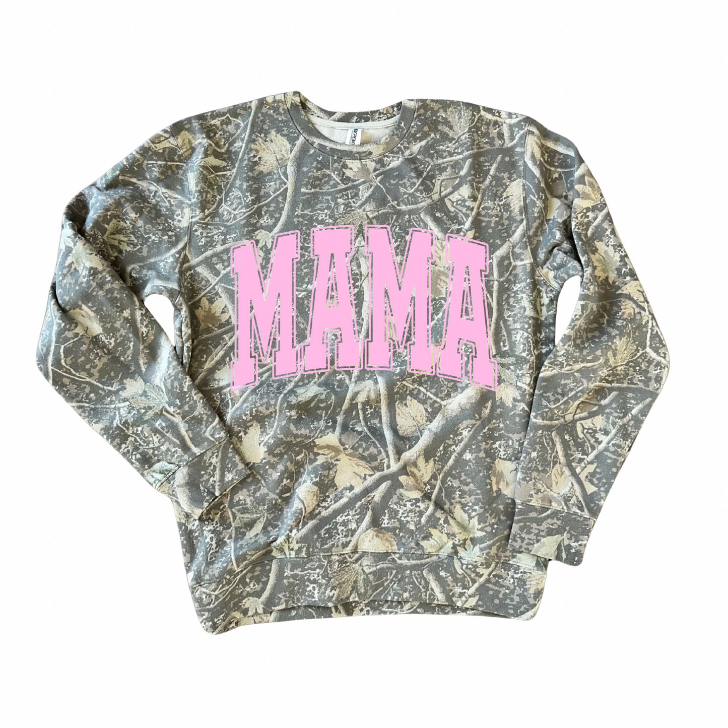 MAMA Camo Crewneck | Tree Camo