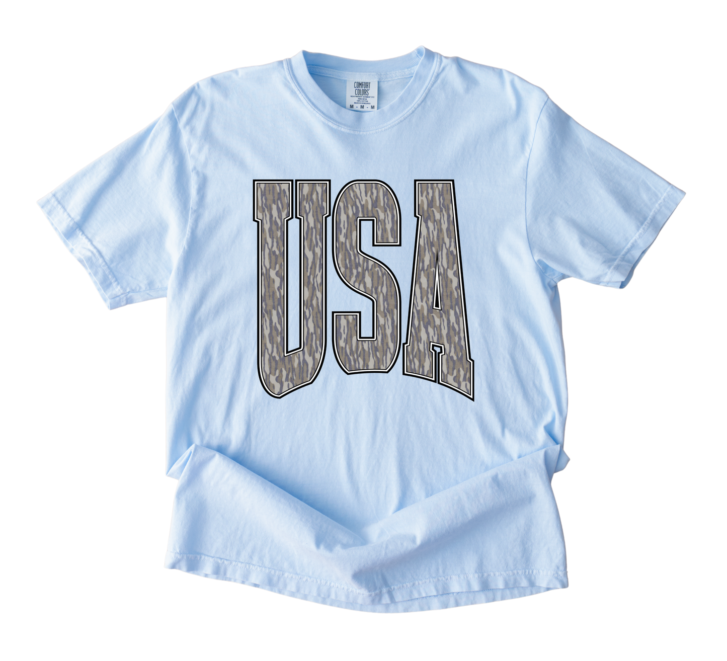Camo USA Tee