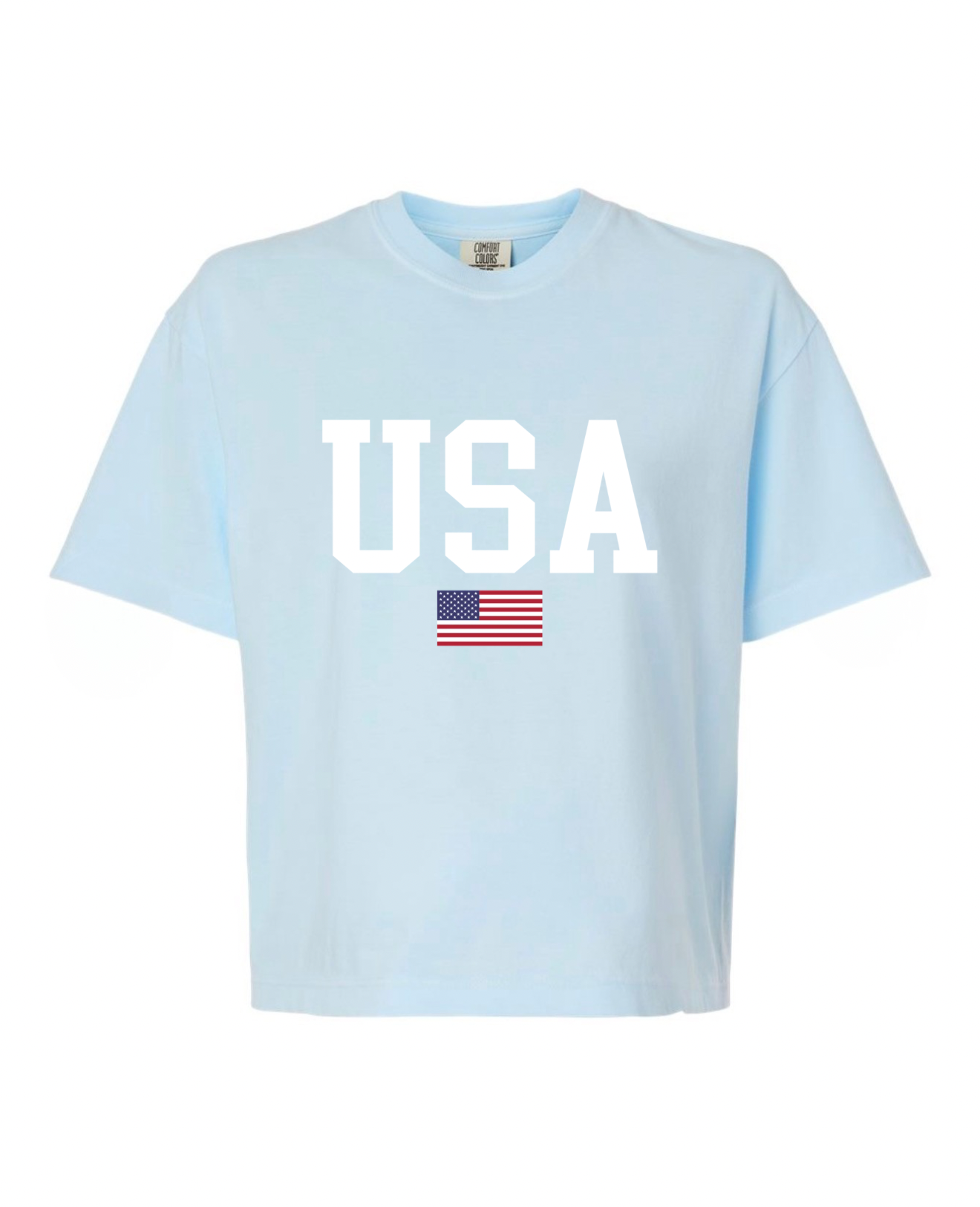 USA Boxy Tee | 2 colors