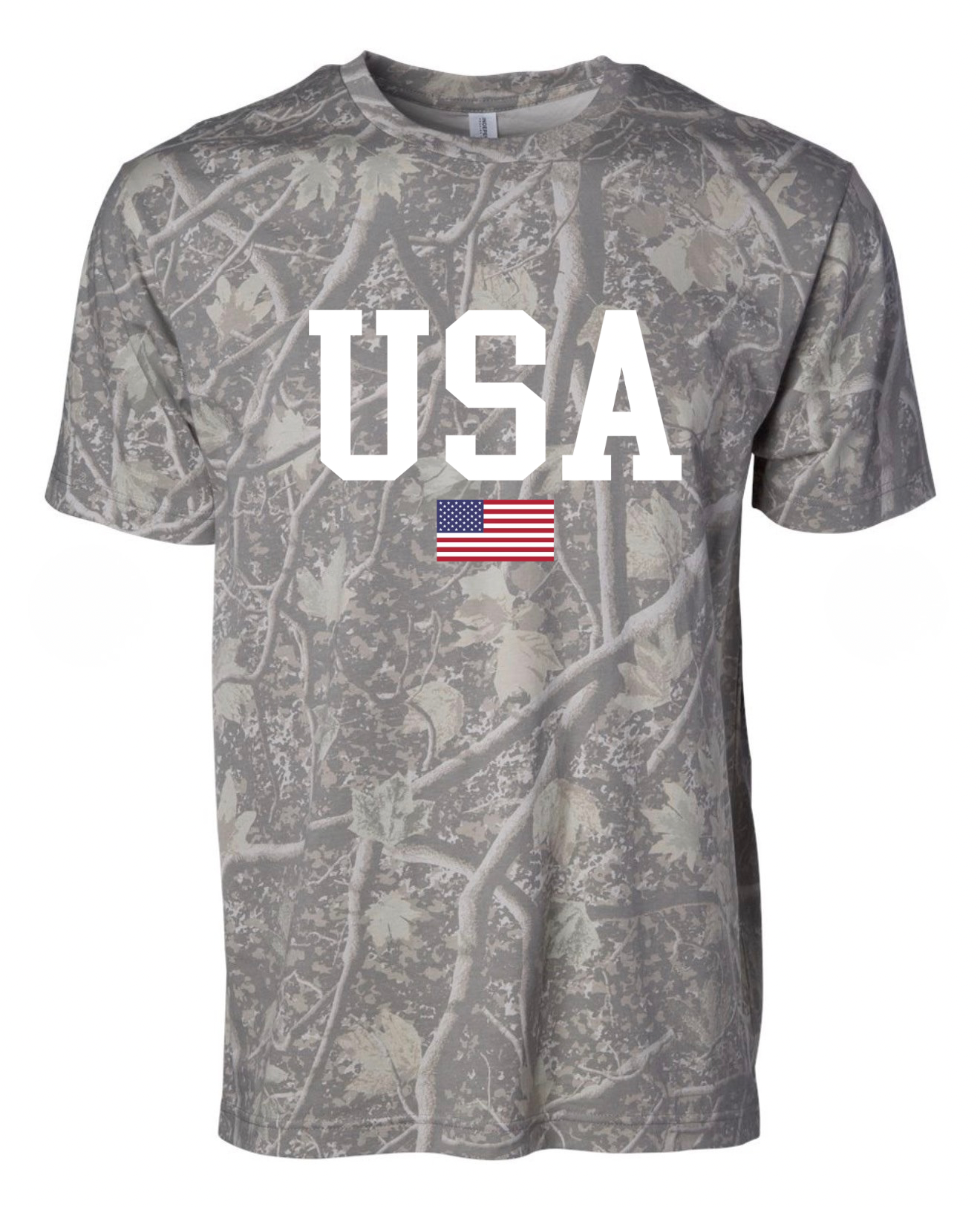 Tree Camo USA Tee