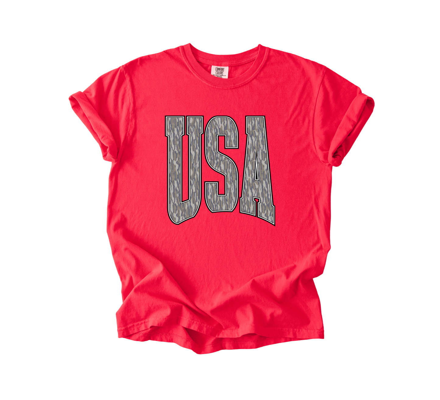 Camo USA Tee