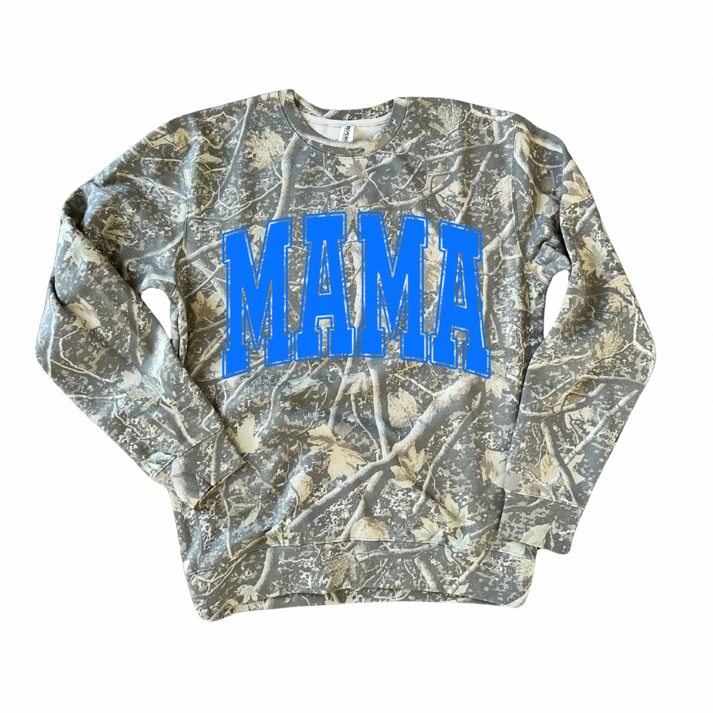 MAMA Camo Crewneck | Tree Camo